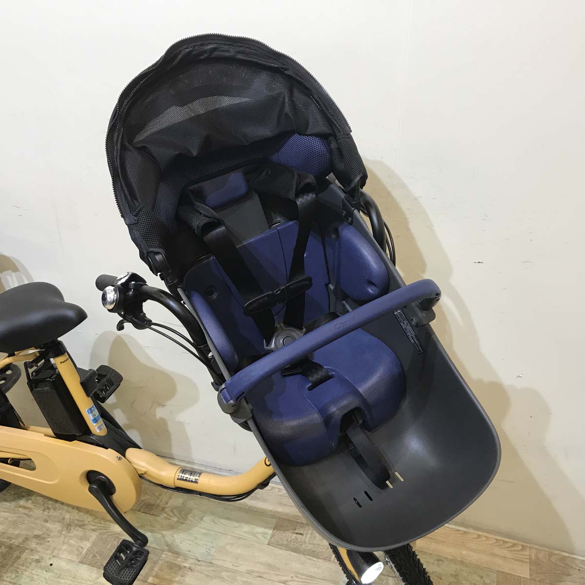 中古電動自転車 パナソニック ギュット クルーム DX イエロー 20インチ KA128