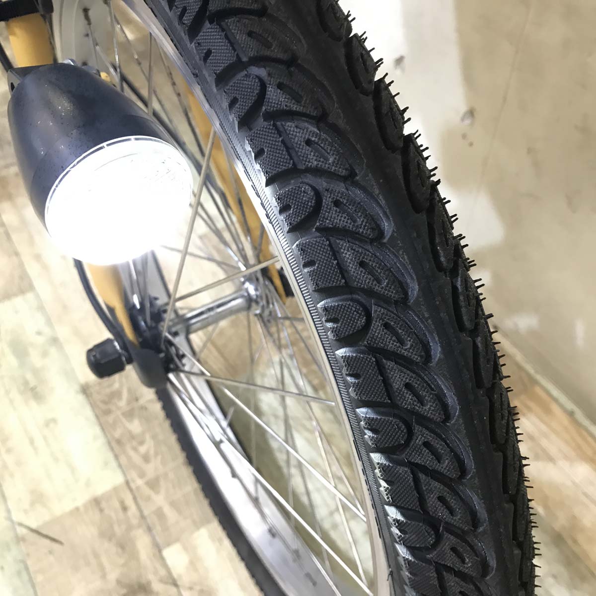 中古電動自転車 パナソニック ギュット クルーム DX イエロー 20インチ KA128