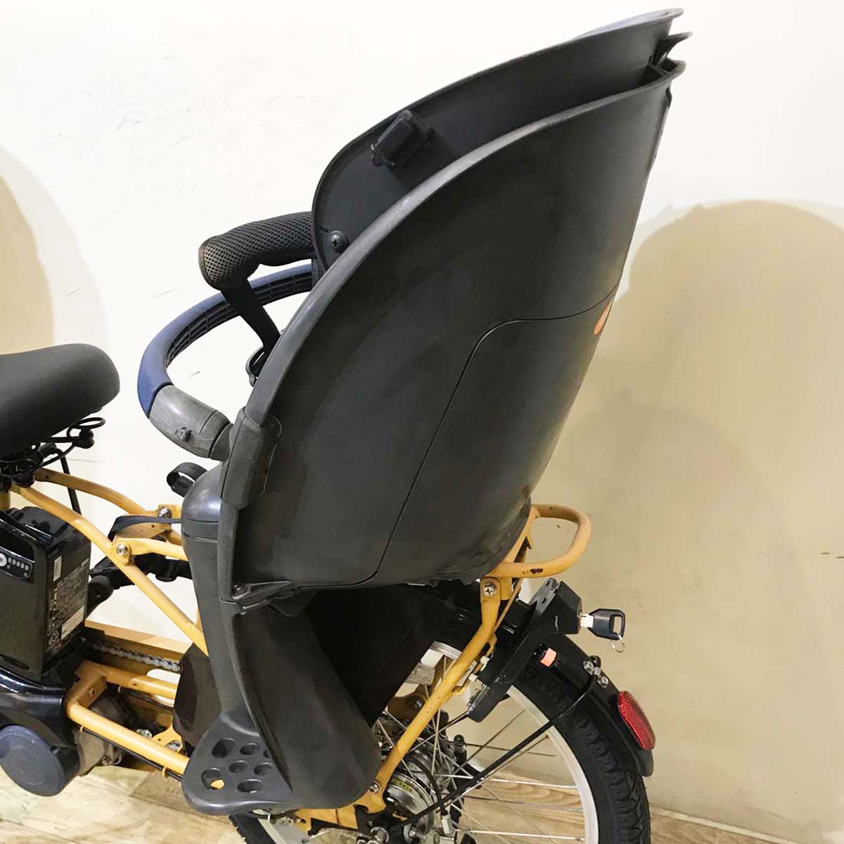 中古電動自転車 パナソニック ギュット クルーム DX イエロー 20インチ KA128