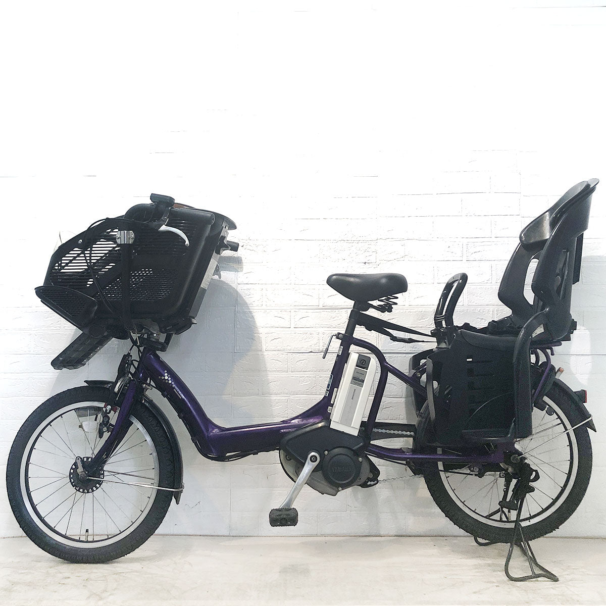 ブリヂストン アンジェリーノプティットe パープル 20インチ YH029 【中古車】