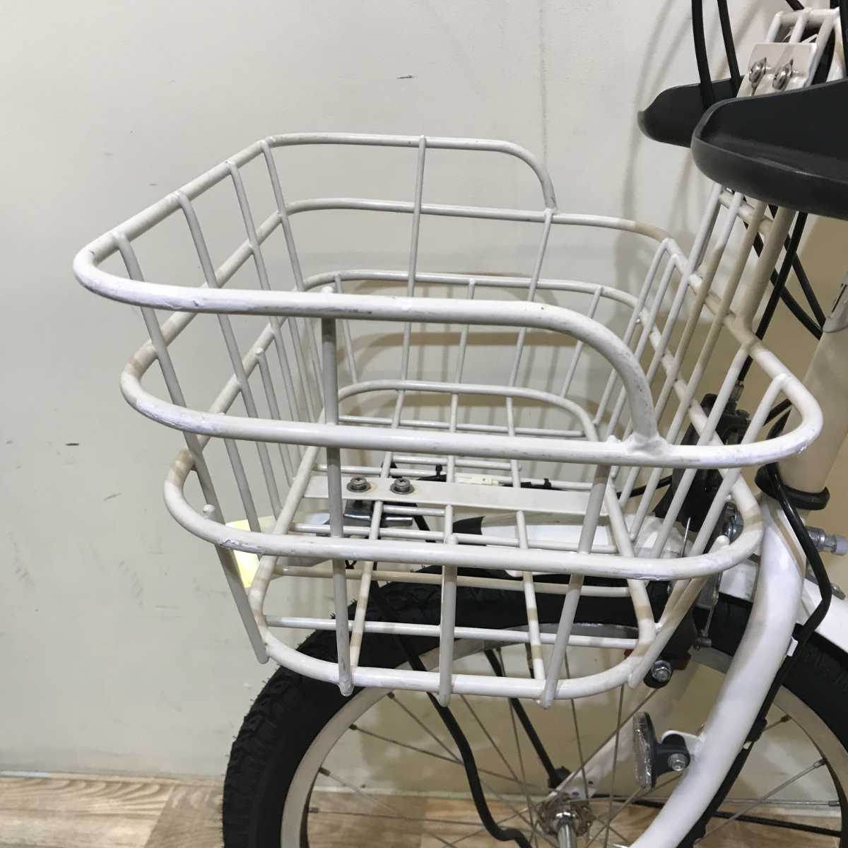 ブリヂストン bikke 2 e ビッケ ツーイー ホワイト 20インチ KS010 【中古車】