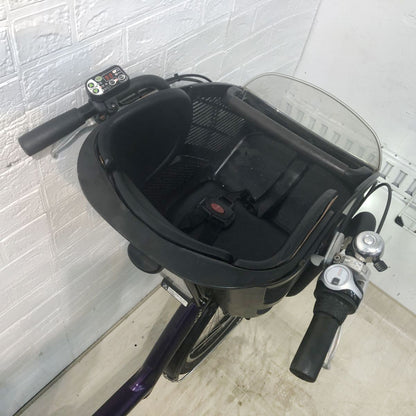 ブリヂストン アンジェリーノプティットe パープル 20インチ YH029 【中古車】