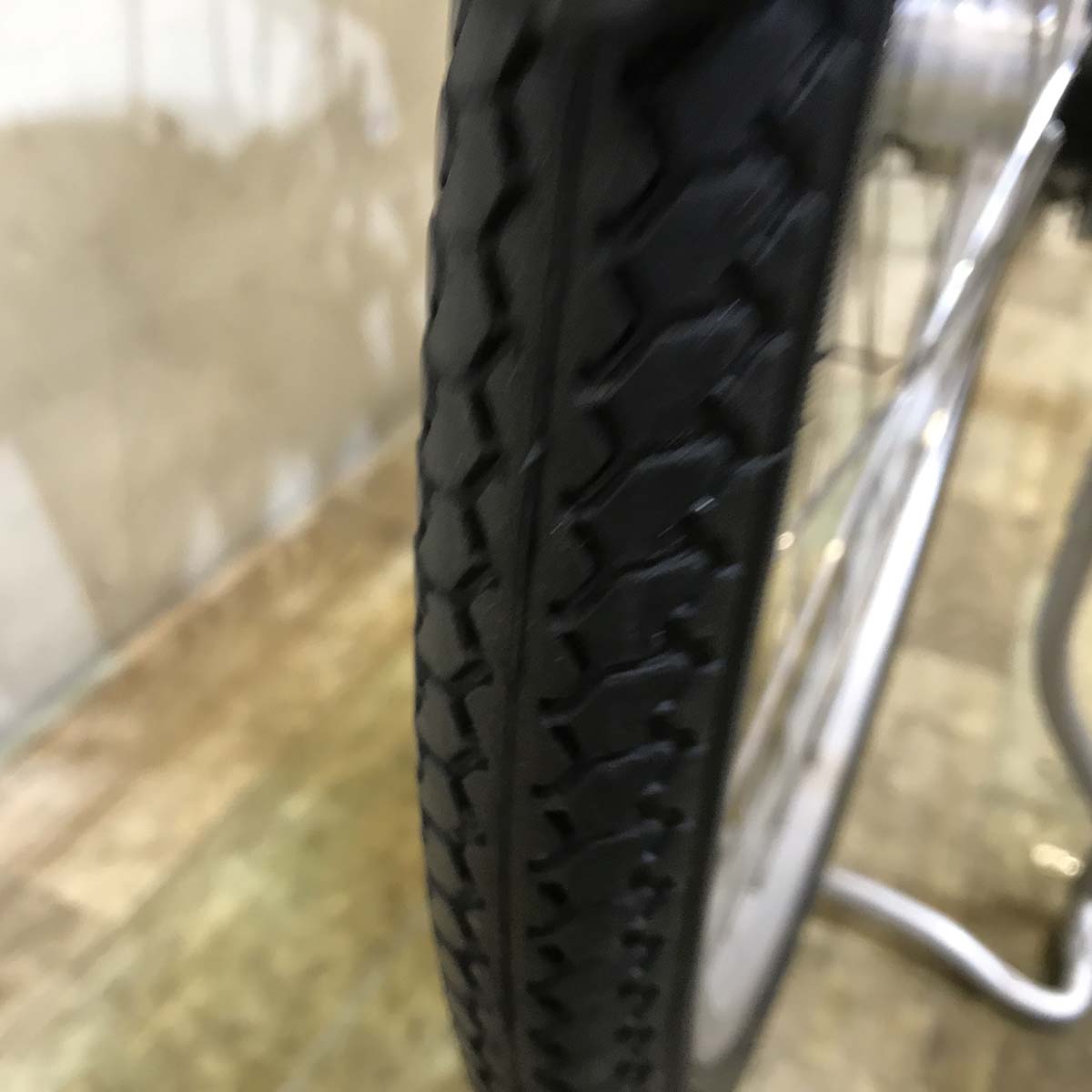 中古電動自転車 パナソニック ビビ L ネイビー 24インチ KG007 