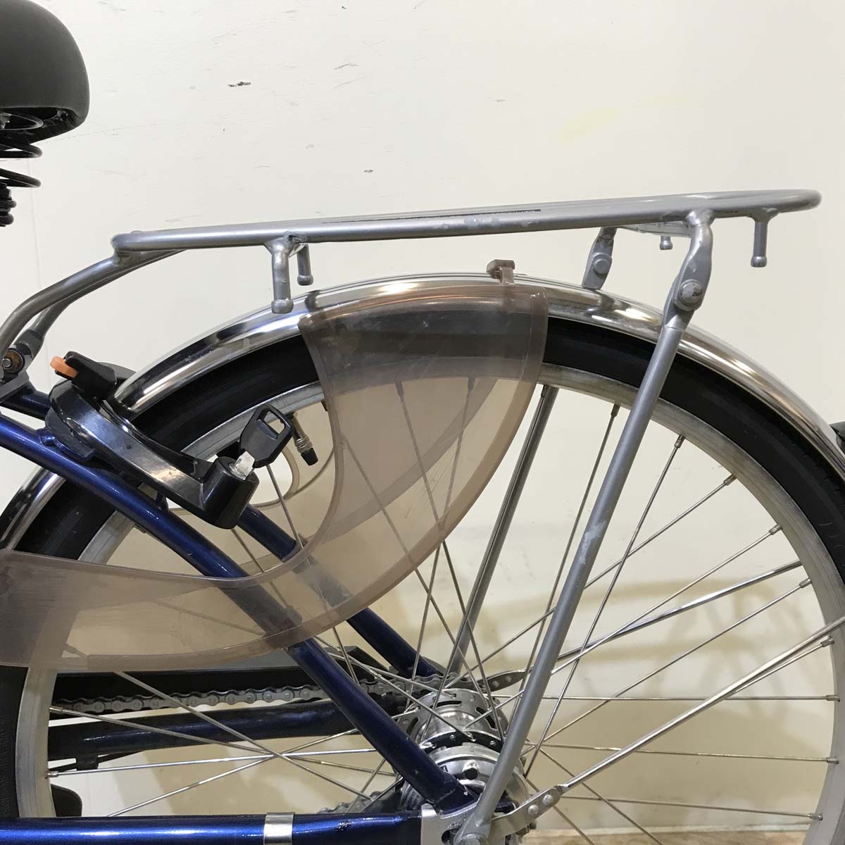 中古電動自転車 パナソニック ビビ L ネイビー 24インチ KG007 
