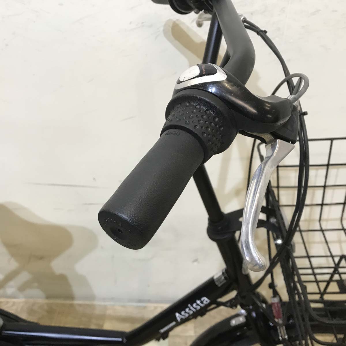 中古電動自転車 ブリヂストン アシスタ ベーシック ミニ ブラック 前20×後18インチ KA129 