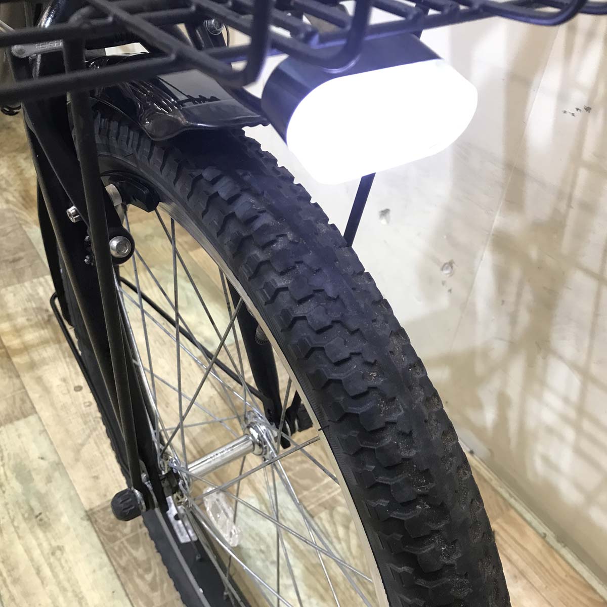 ブリヂストン アシスタ ベーシック ミニ ブラック 前20×後18インチ KA129 【中古車】