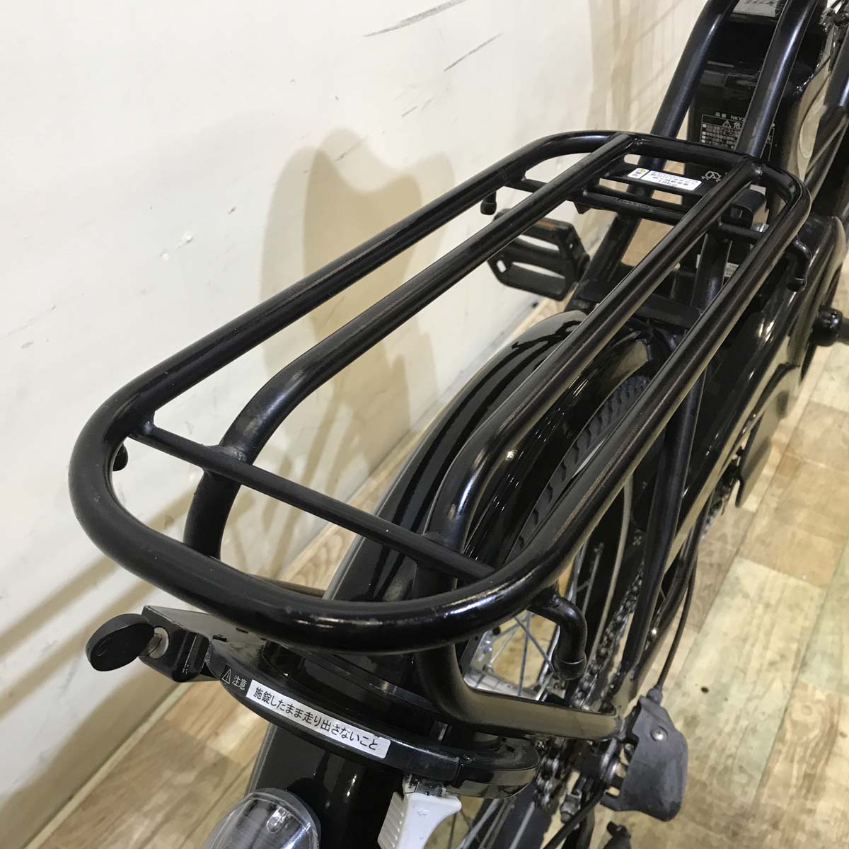 中古電動自転車 ブリヂストン アシスタ ベーシック ミニ ブラック 前20×後18インチ KA129 