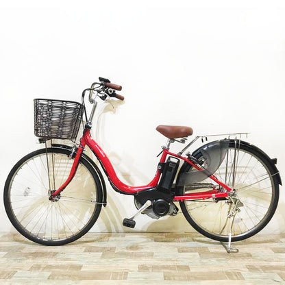 ヤマハ PAS ナチュラ L レッド 26インチ KS011 【中古車】