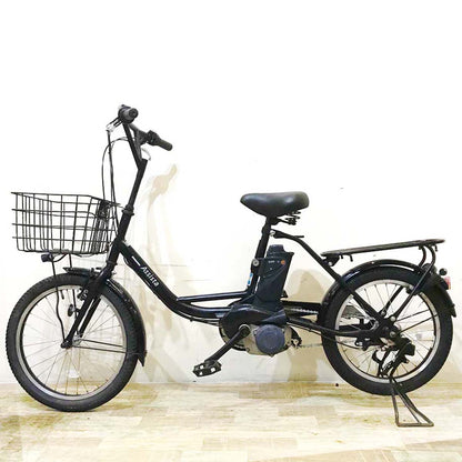 ブリヂストン アシスタ ベーシック ミニ ブラック 前20×後18インチ KA129 【中古車】