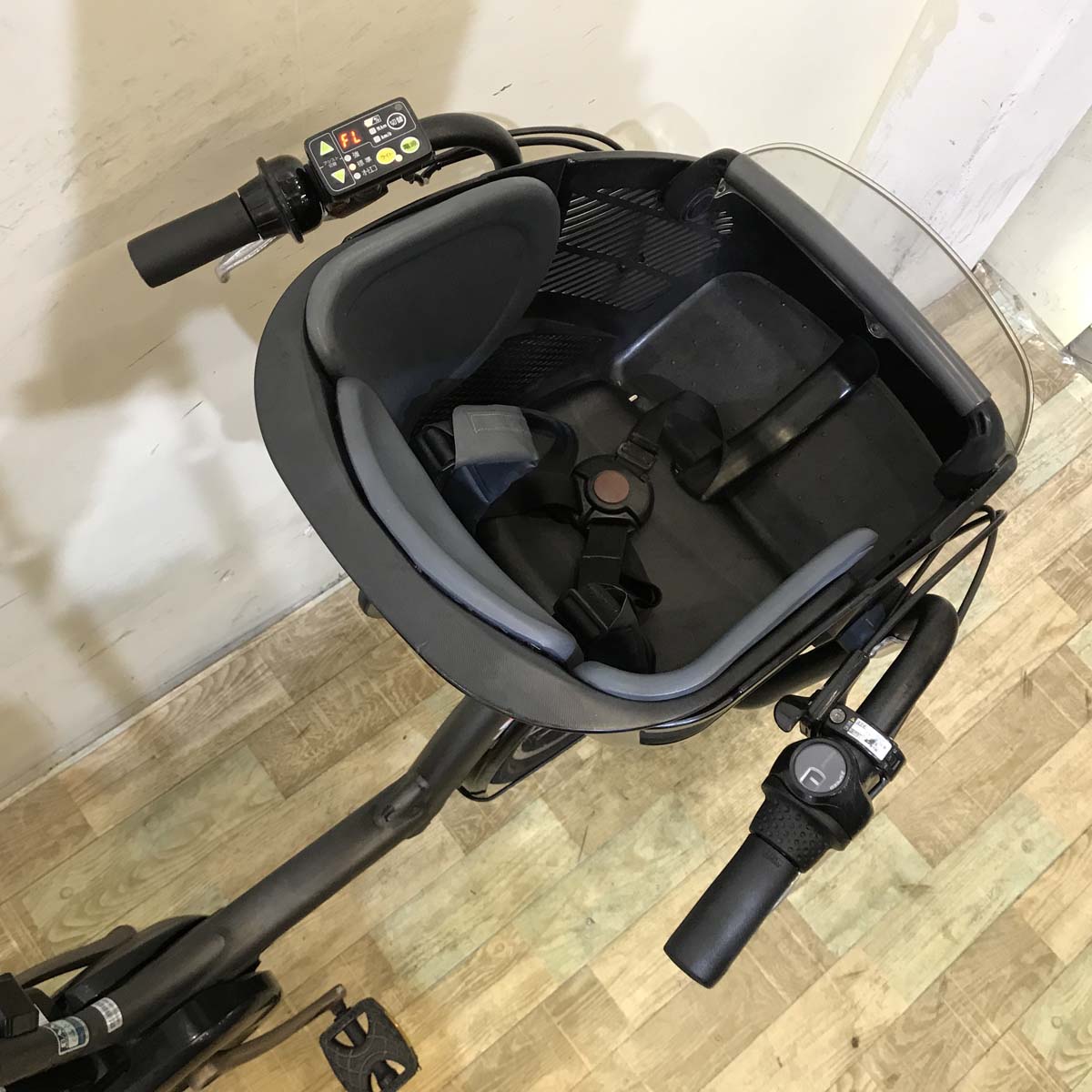 中古電動自転車 ヤマハ PAS Kiss mini パス キッス ミニ グレー 20