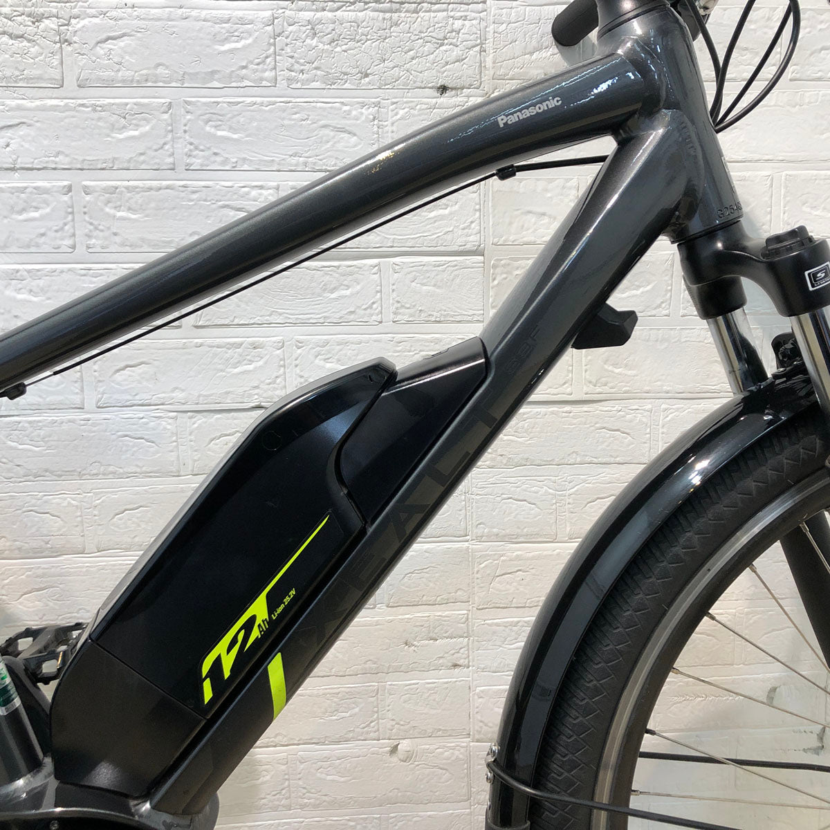 中古電動自転車 パナソニック XEALT S3F ゼオルト エススリーエフ メタリックダークグレー 27.5インチ フレームサイズ：440mm SR412Y