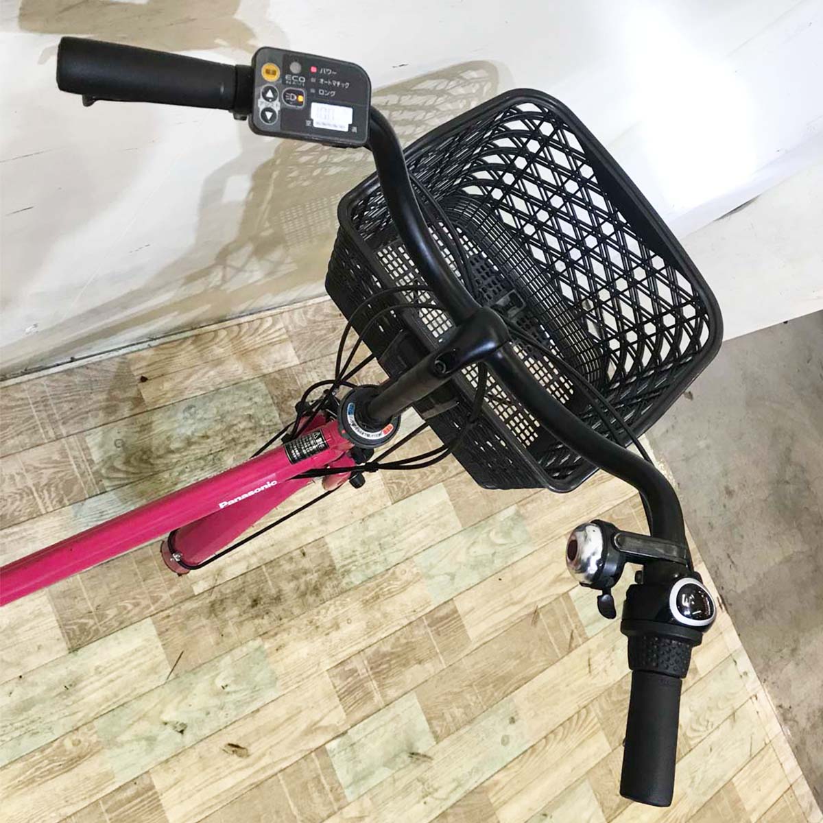 中古電動自転車 パナソニック LALA 5 mini ララ ５ミニ ピンク 20インチ KA130