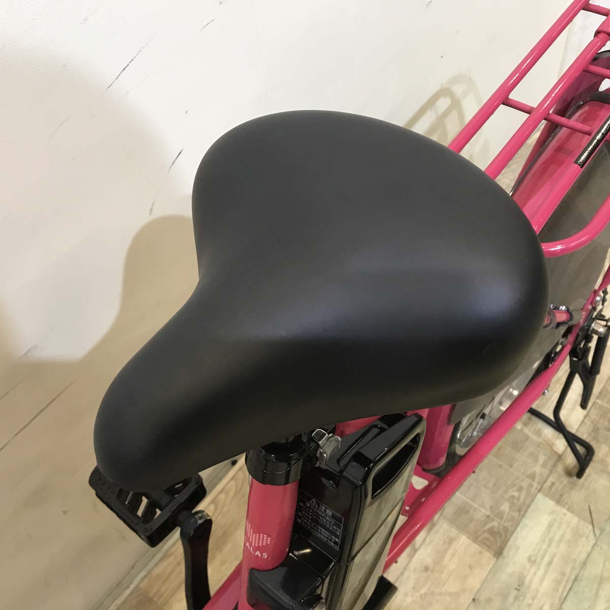 中古電動自転車 パナソニック LALA 5 mini ララ ５ミニ ピンク 20インチ KA130