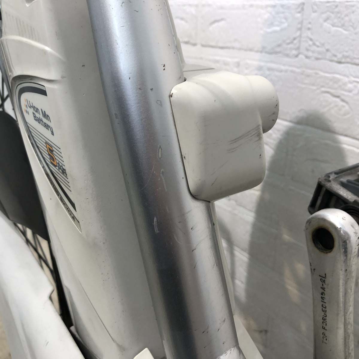 中古電動自転車 パナソニック ビビNX シルバー 26インチ YH030