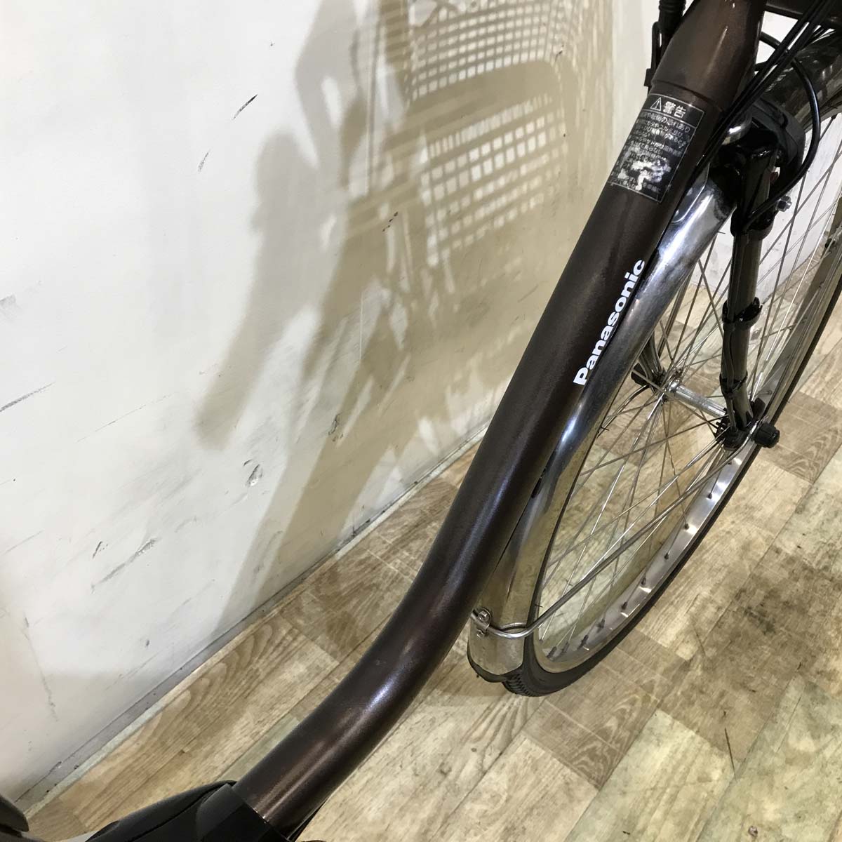 中古電動自転車 パナソニック ビビ DX ブラウン 26インチ KG009