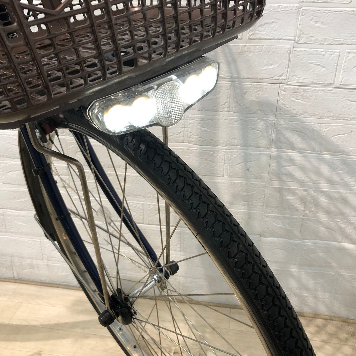 中古電動自転車 パナソニック ビビ DX ブルー 26インチ YC014 – e-CHARIty