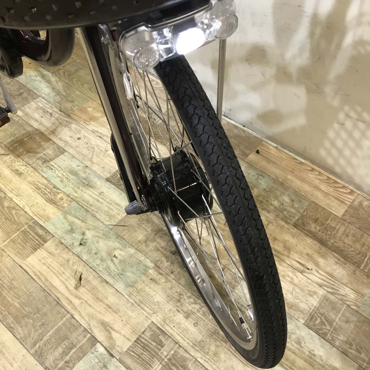 中古自転車　24インチ　茶色　ブラウン SOLD OUT】電動自転車 パナソニック VIVI DX 24インチ 6.6Ah ブラウン