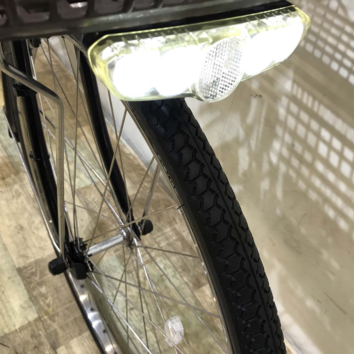 中古電動自転車 パナソニック ビビ DX ブラウン 26インチ KG009