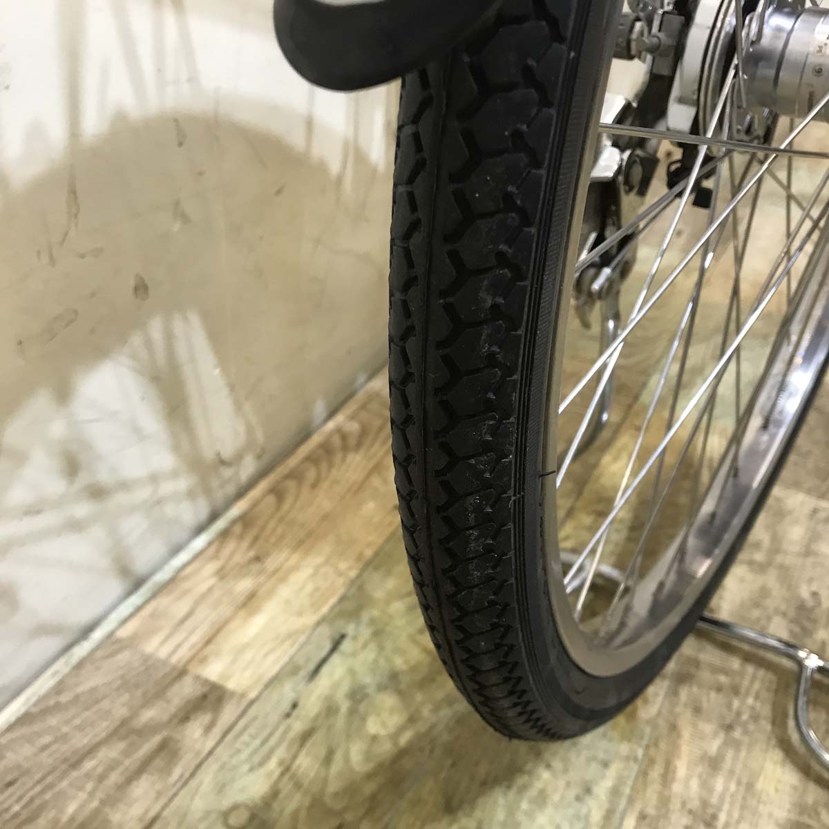 中古電動自転車 ブリヂストン フロンティア ブラウン 24インチ KA131