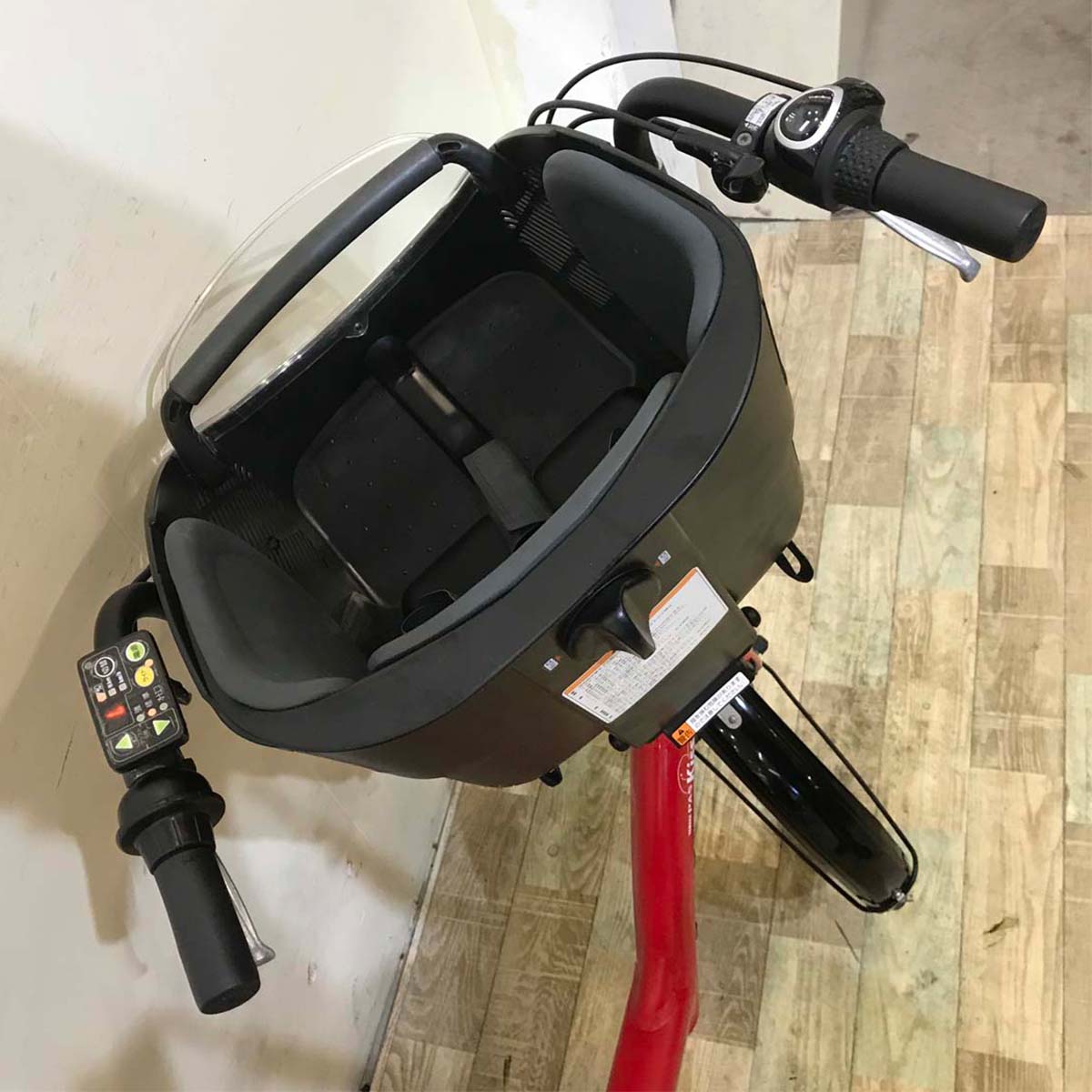 ヤマハ PAS Kiss mini パス キッス ミニ レッド 20インチ KA132【中古車】