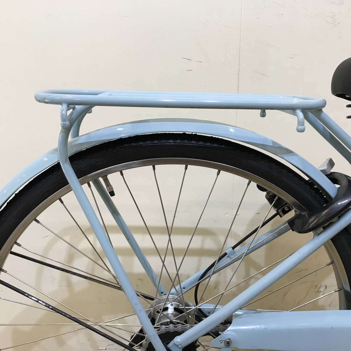 中古電動自転車 ヤマハ PAS Ami パス アミ ブルー 26インチ KG010