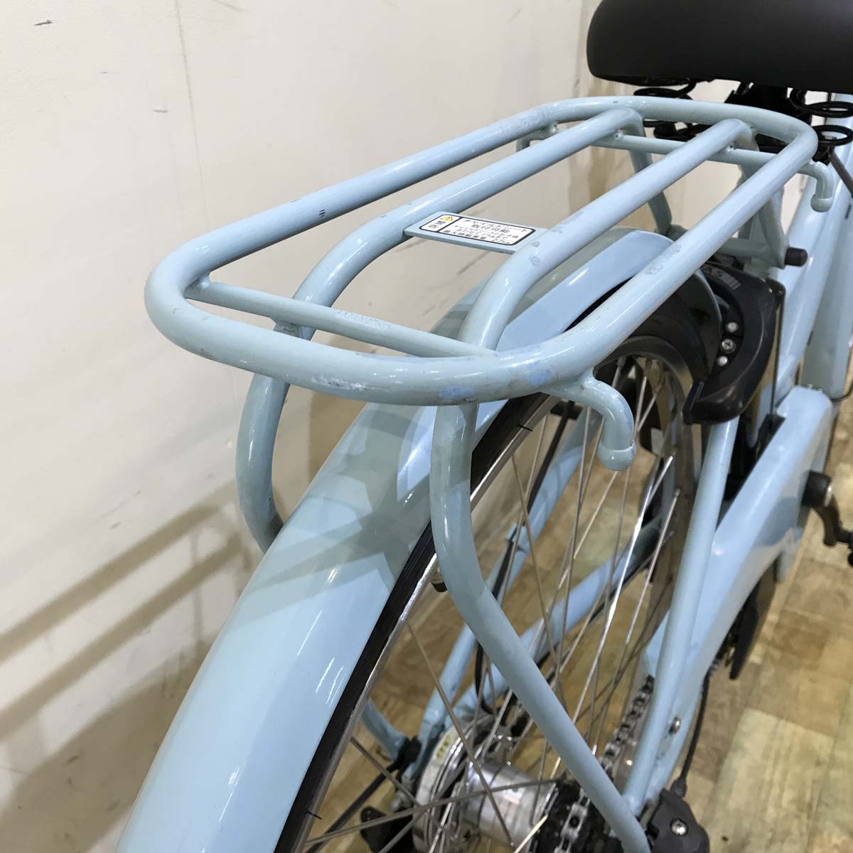 中古電動自転車 ヤマハ PAS Ami パス アミ ブルー 26インチ KG010