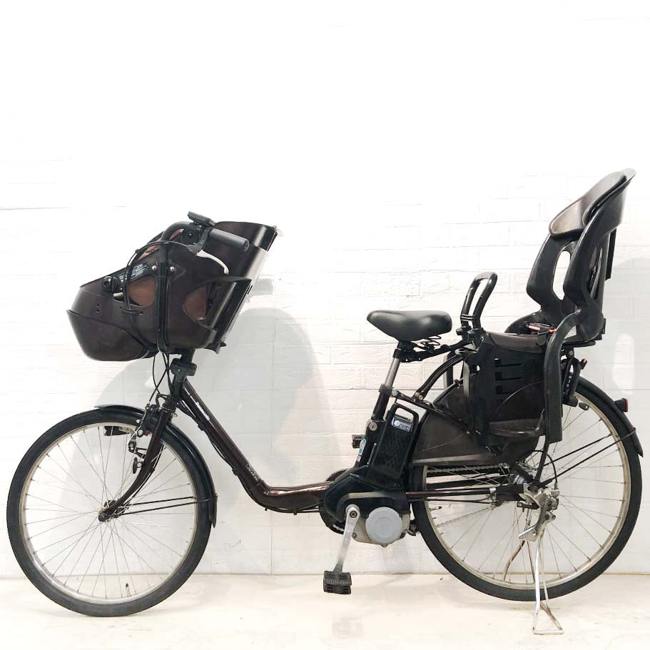 中古電動自転車 パナソニック ギュットDX ブラウン 22×26インチ YH032