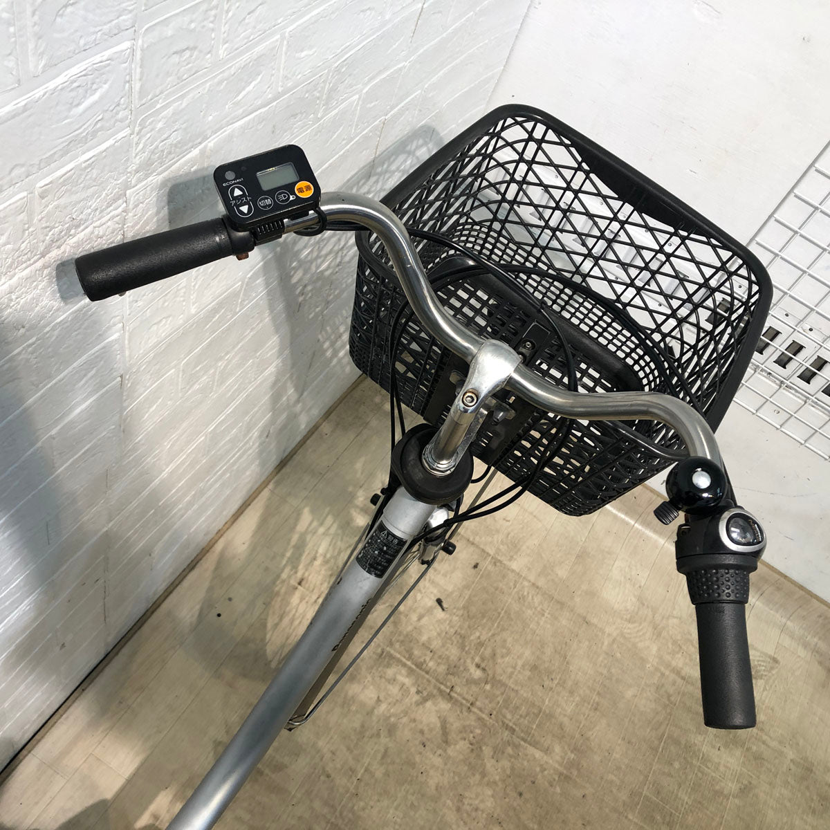 中古電動自転車 パナソニック ビビ DX シルバー 26インチ YC016