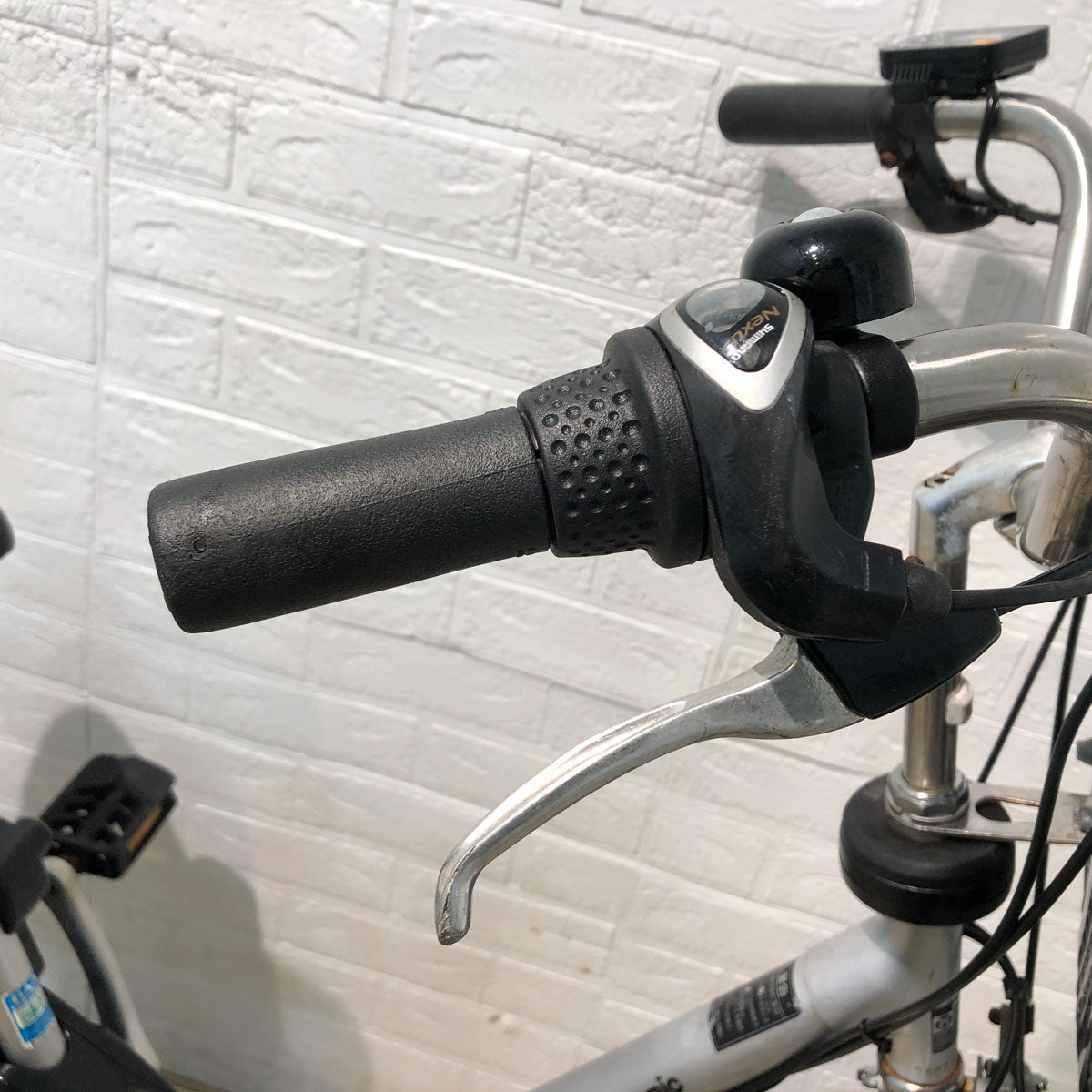 中古電動自転車 パナソニック ビビ DX シルバー 26インチ YC016