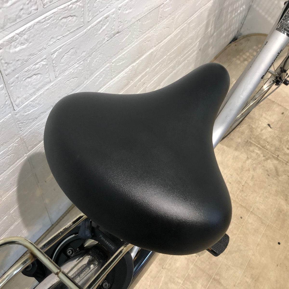 中古電動自転車 パナソニック ビビ DX シルバー 26インチ YC016