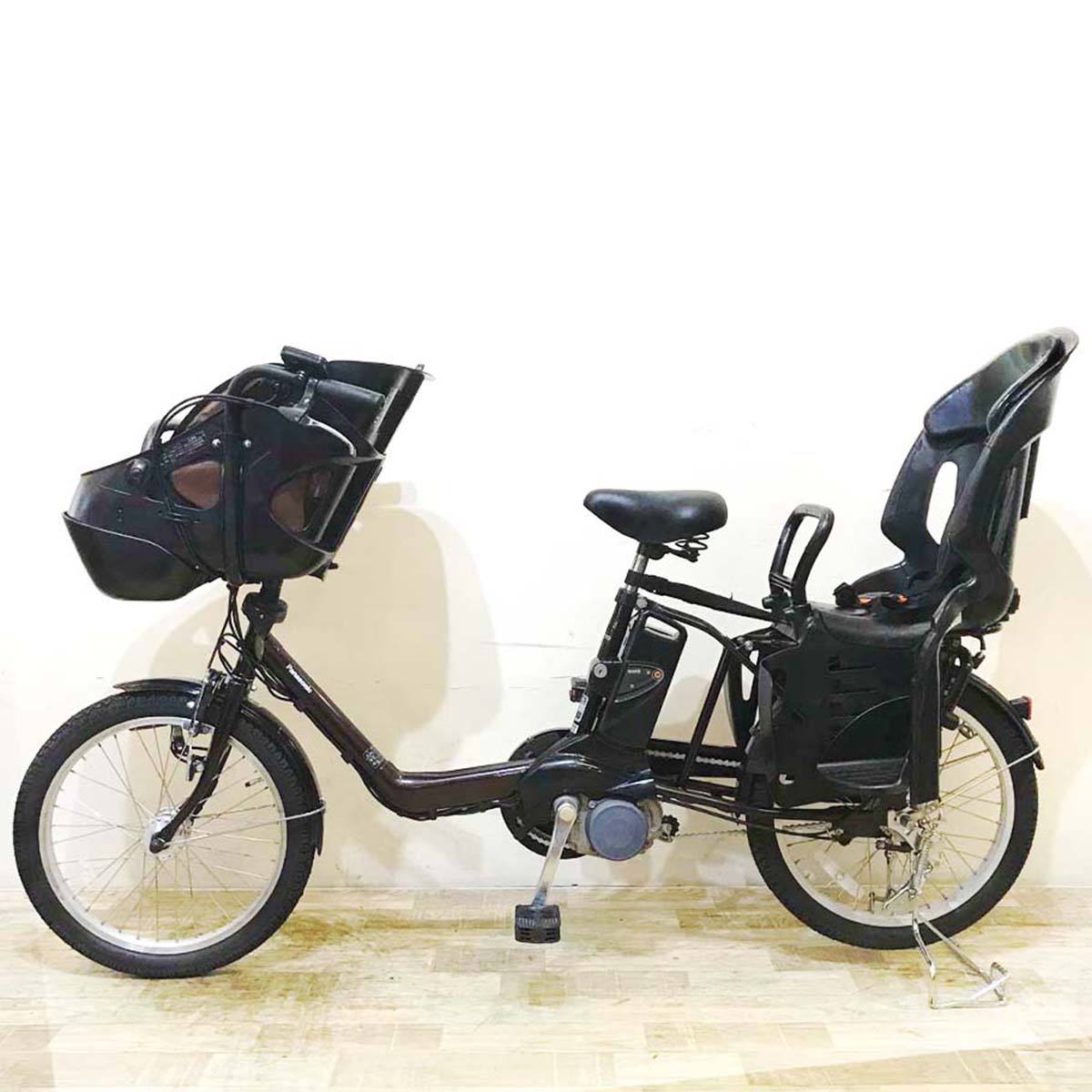 中古電動自転車 パナソニック ギュット ミニ DX ブラウン 20インチ