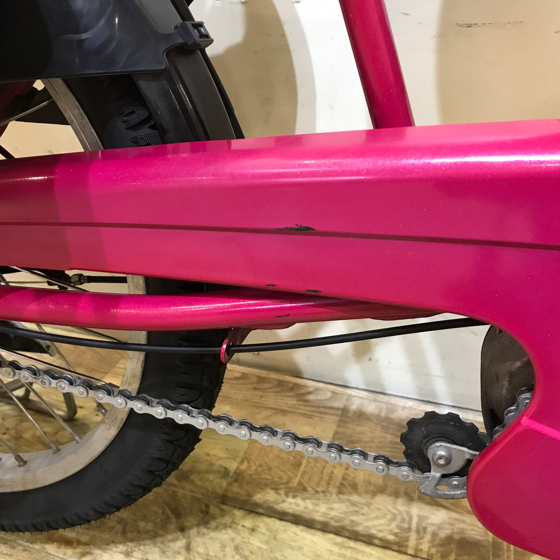 中古電動自転車 パナソニック ギュット ミニ DX ピンク 20インチ KA134