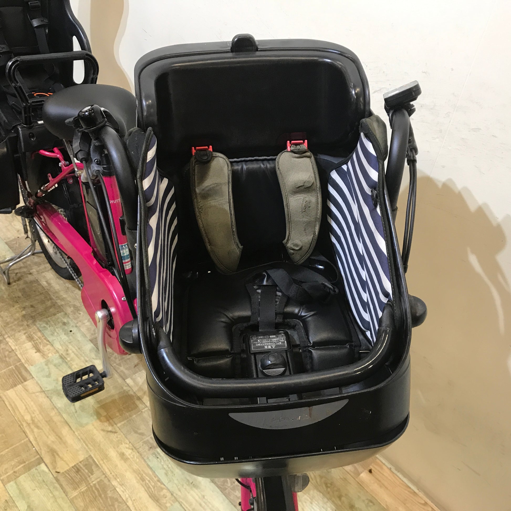 中古電動自転車 パナソニック ギュット ミニ DX ピンク 20インチ KA134