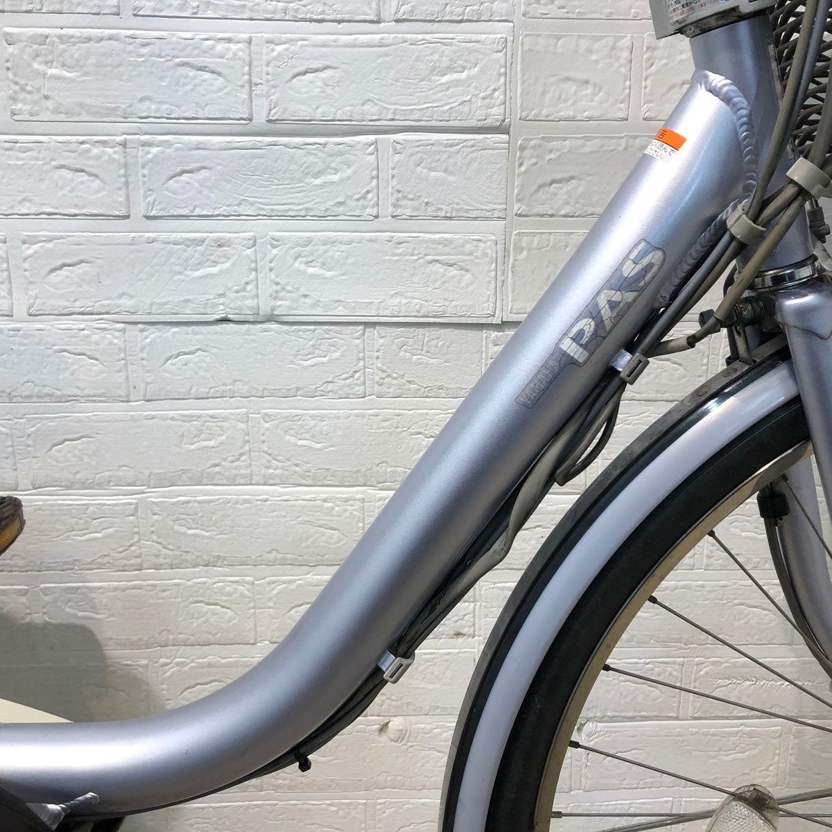 中古電動自転車 ヤマハ PAS パス パープル 26インチ YC017