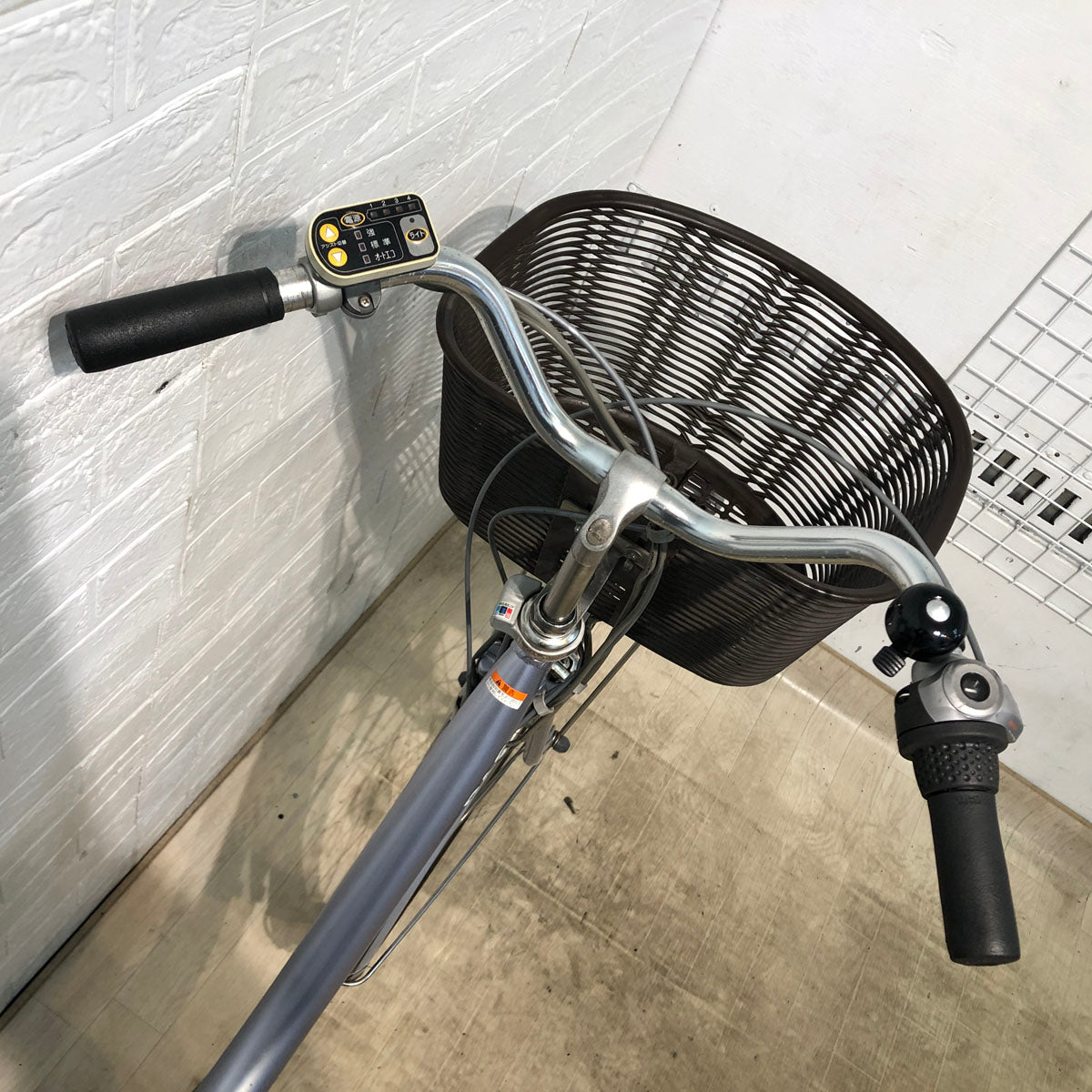 中古電動自転車 ヤマハ PAS パス パープル 26インチ YC017
