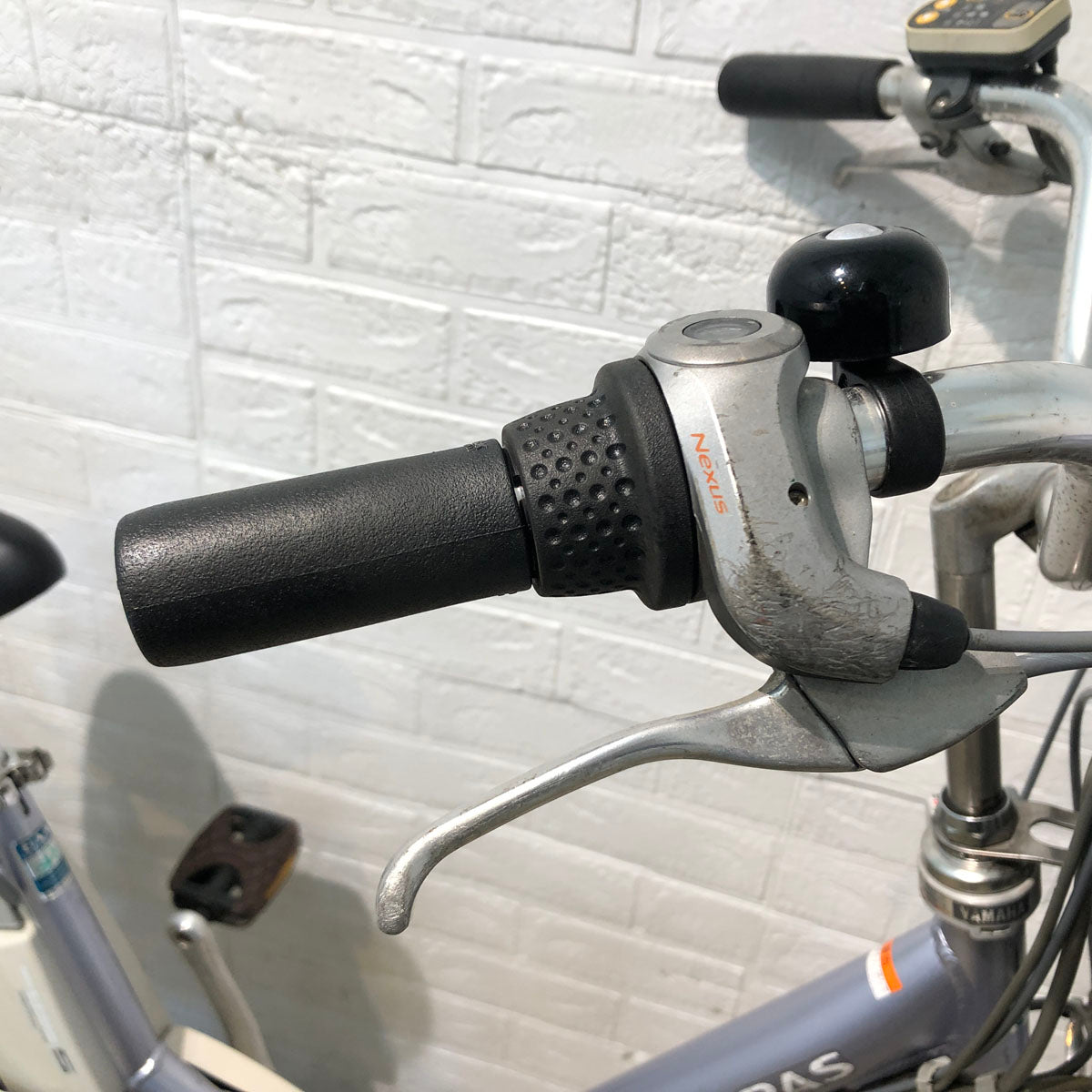 中古電動自転車 ヤマハ PAS パス パープル 26インチ YC017