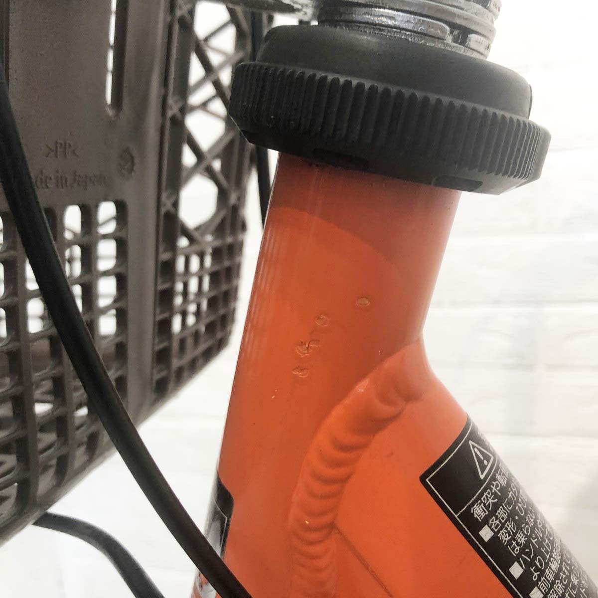 中古電動自転車 パナソニック ビビL オレンジ 24インチ YH033