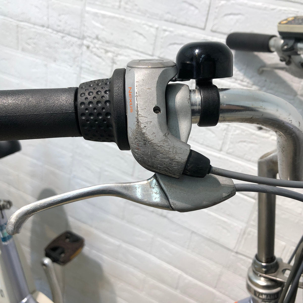 中古電動自転車 ヤマハ PAS パス パープル 26インチ YC017