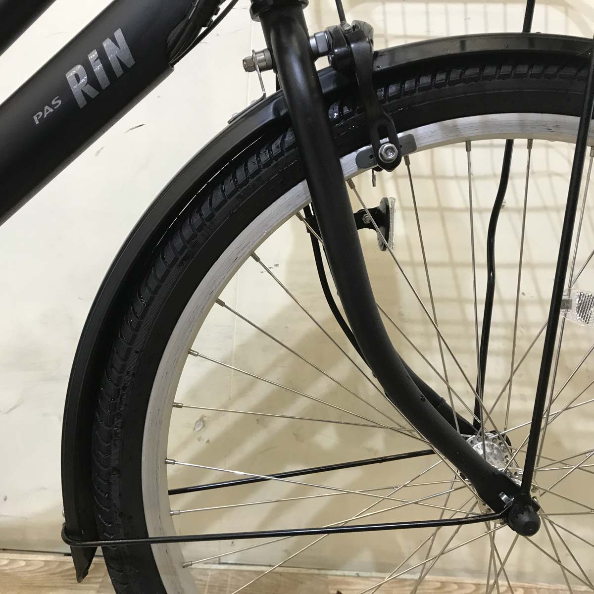 中古電動自転車 ヤマハ PAS RIN パス リン ブラック 26インチ KB001 