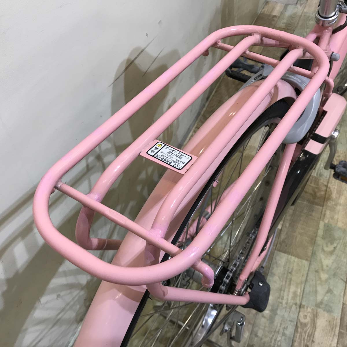 ブリヂストン アシスタ ポルク ピンク 26インチ KW074 【中古車】