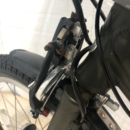ブリヂストン アンジェリーノ プティット e カーキ 20インチ YL061【中古車】