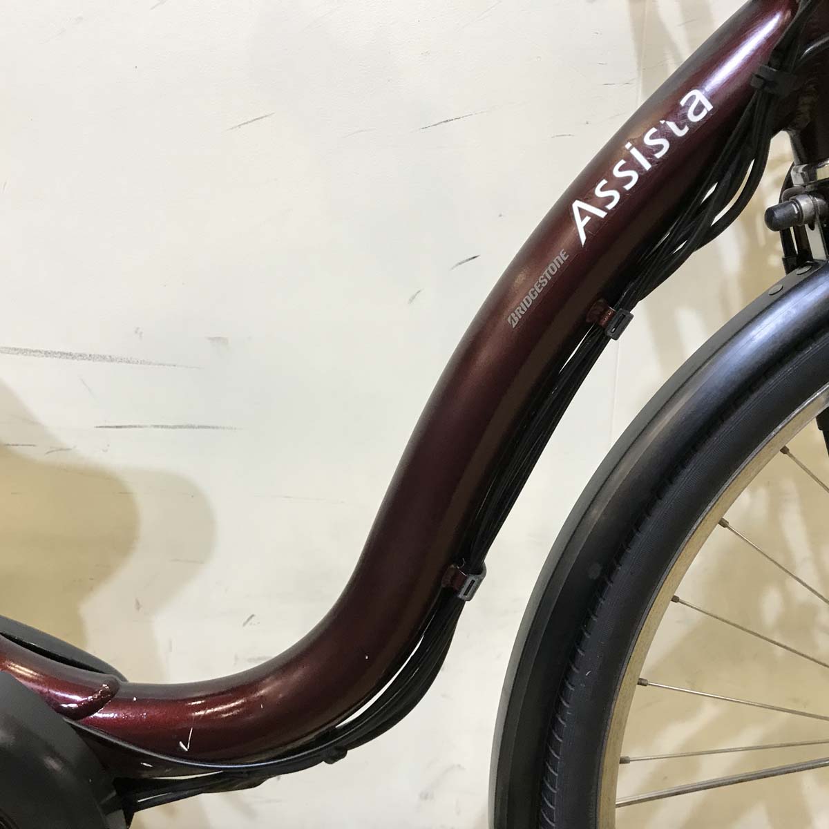 ブリヂストン アシスタ ロイヤル ブラウン 26インチ KG014 【中古車】