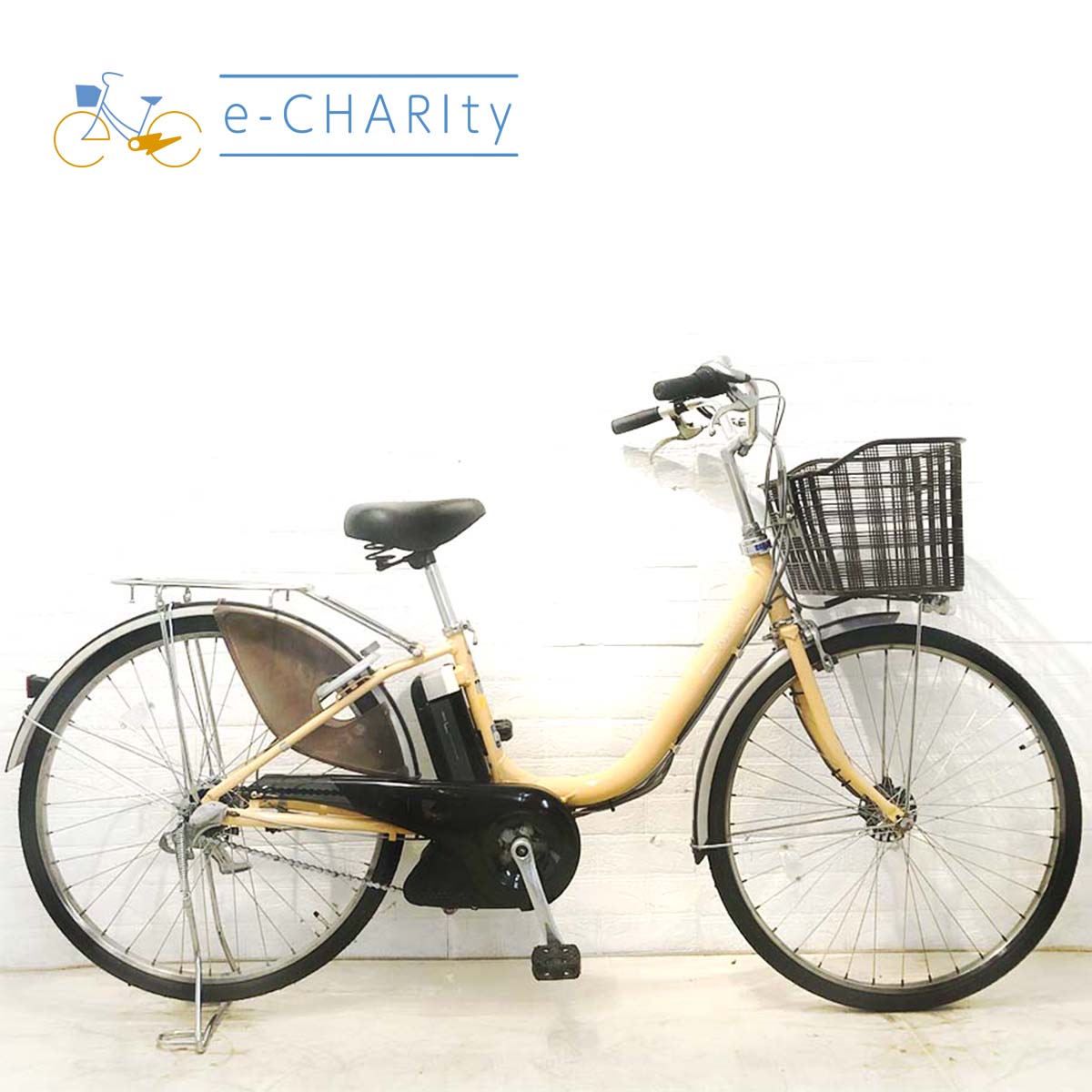中古電動自転車 ブリヂストン アシスタ イエロー 26インチ YH035