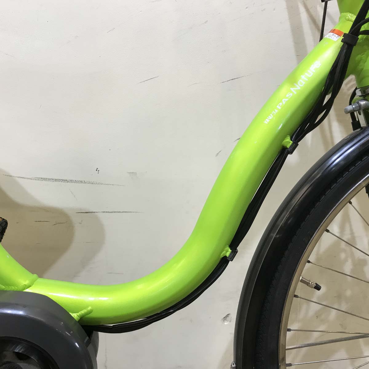 中古電動自転車  ヤマハ PAS ナチュラ L グリーン 26インチ KB002