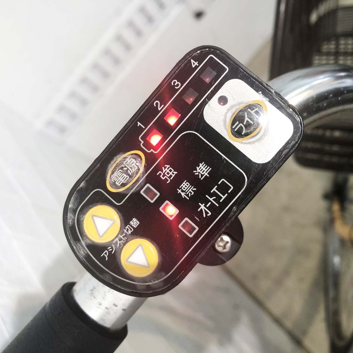 中古電動自転車 ブリヂストン アシスタ イエロー 26インチ YH035