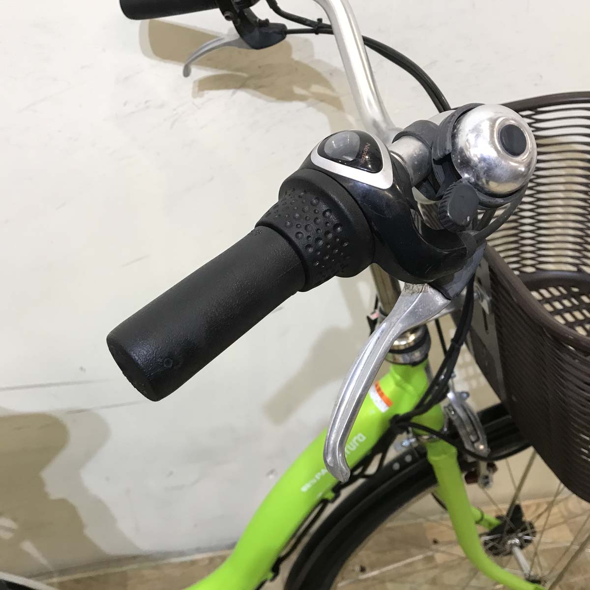 中古電動自転車  ヤマハ PAS ナチュラ L グリーン 26インチ KB002