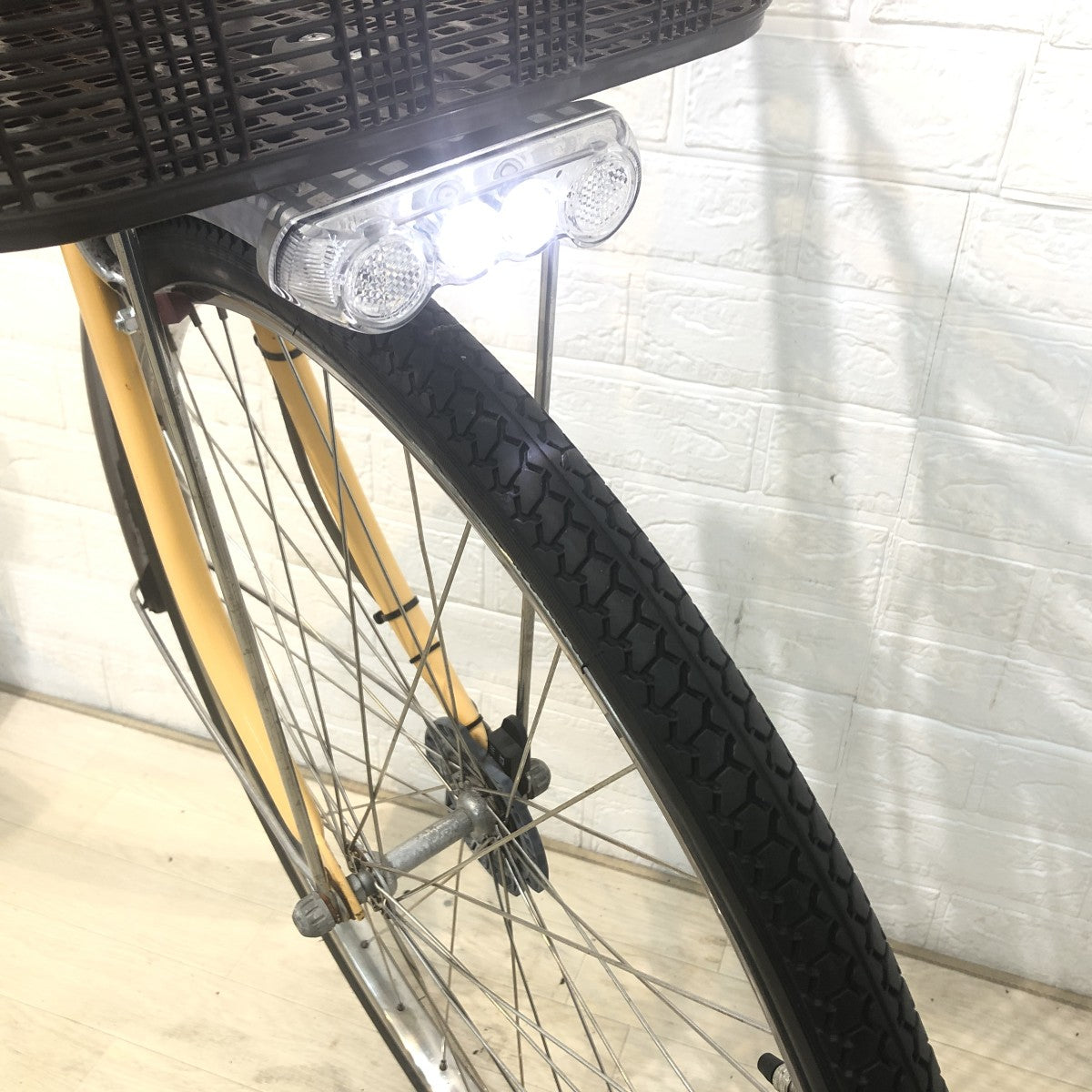 中古電動自転車 ブリヂストン アシスタ イエロー 26インチ YH035 – e