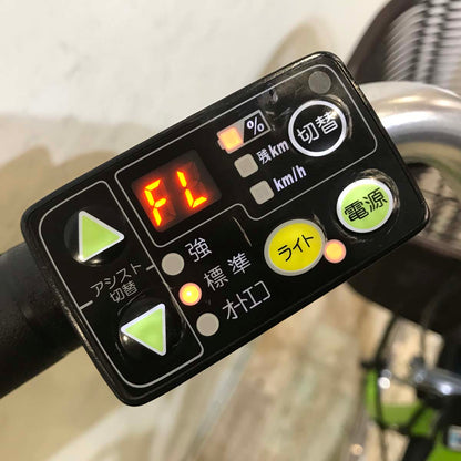 ヤマハ PAS ナチュラ L グリーン 26インチ KB002 【中古車】