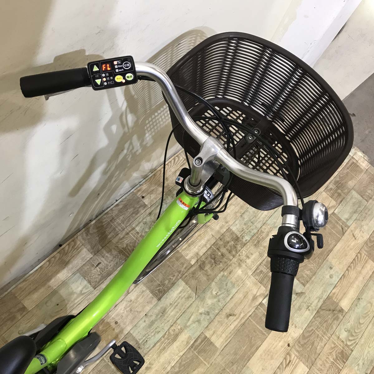 中古電動自転車  ヤマハ PAS ナチュラ L グリーン 26インチ KB002
