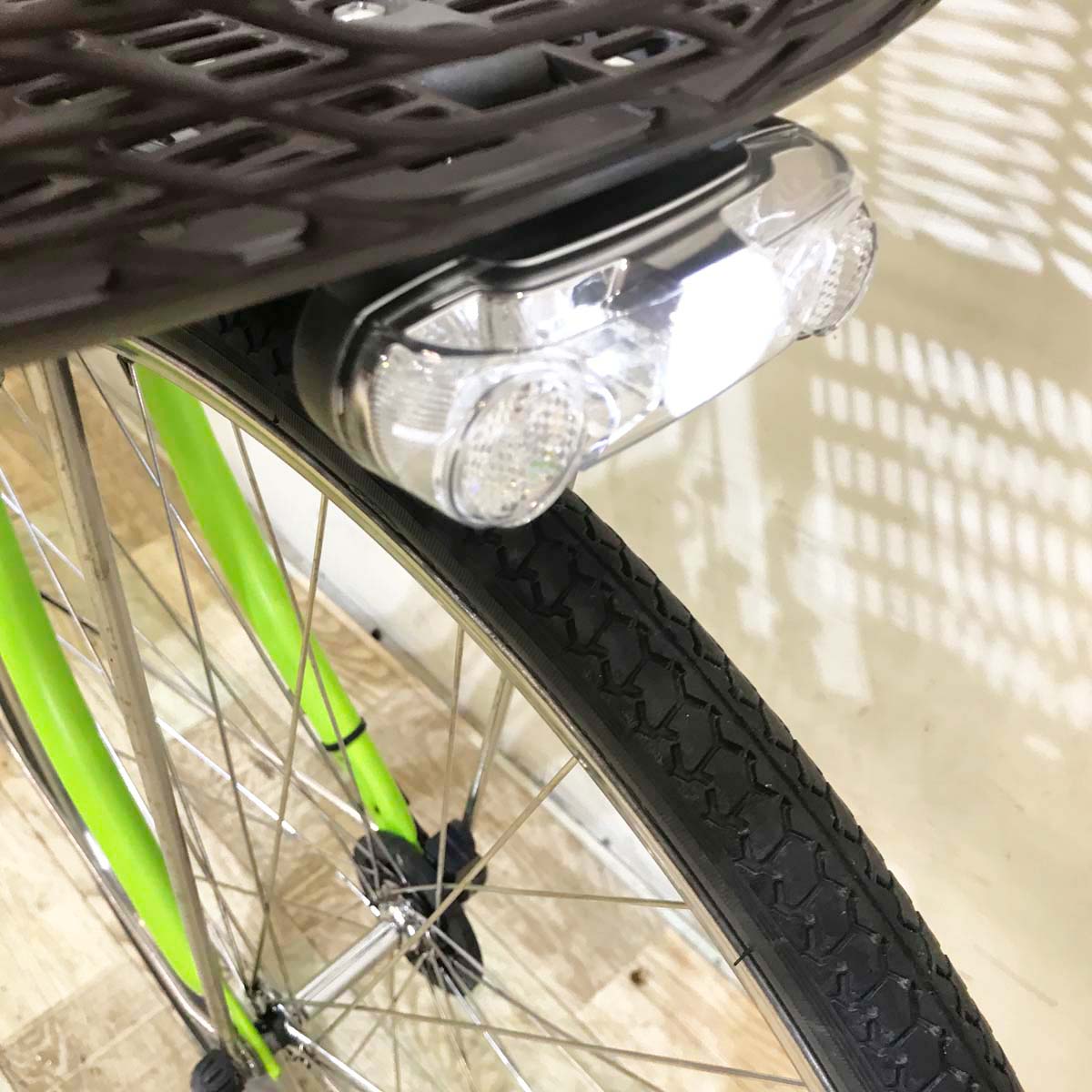 中古電動自転車  ヤマハ PAS ナチュラ L グリーン 26インチ KB002